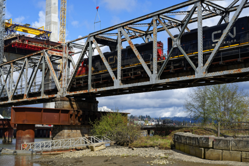 CN Rail over Pattullo