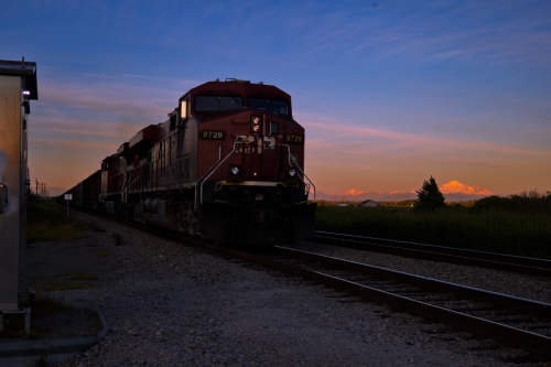 Canadian Pacific Twilight Dusk