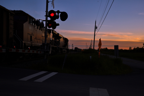 Canadian Pacific Twilight Dusk