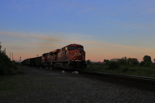 Canadian Pacific Twilight Dusk